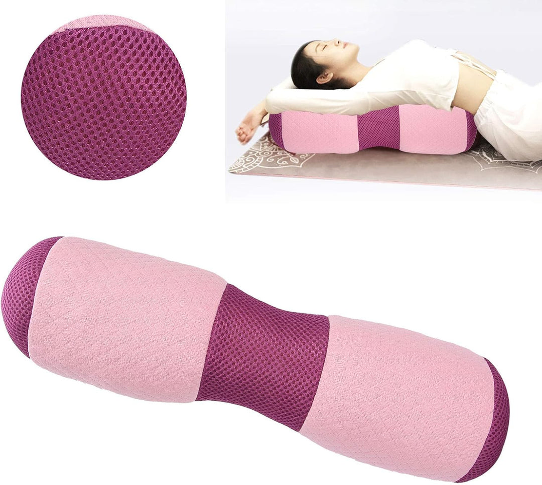 Yoga Kissen, Yoga Bolster Taillenkissen Lenden, Memory-Schaum Block