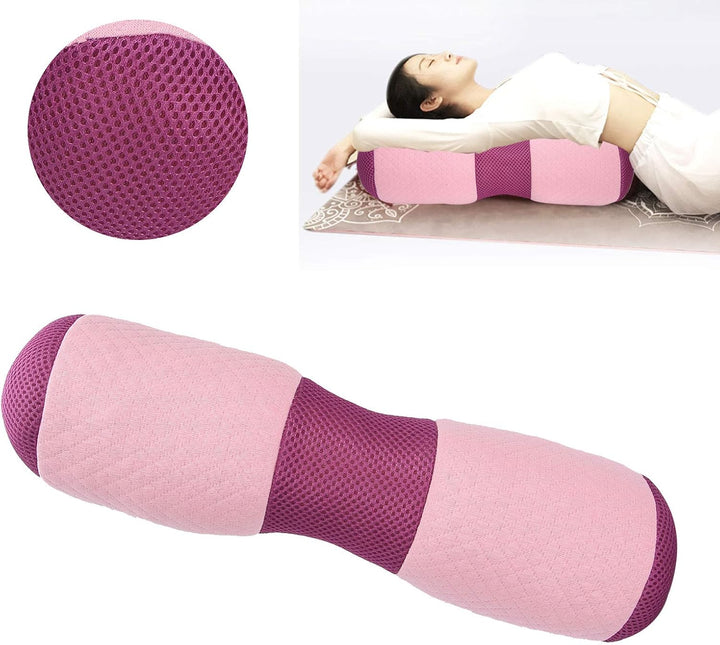 Yoga Kissen, Yoga Bolster Taillenkissen Lenden, Memory-Schaum Block