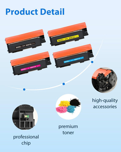 MYCARTRIDGE 117A Toner Kompatibel für HP 117A Toner Set Ersatz für Color Laser MFP 179fwg 179fnw 178