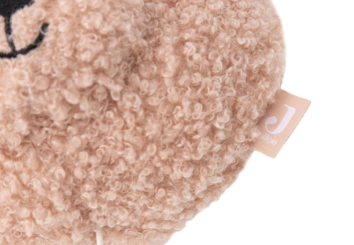Jollein Spieluhr Baby Teddy Bear - Wild Rose - Stoff Musikanhänger - Für Mädchen und Jungen - Baby M