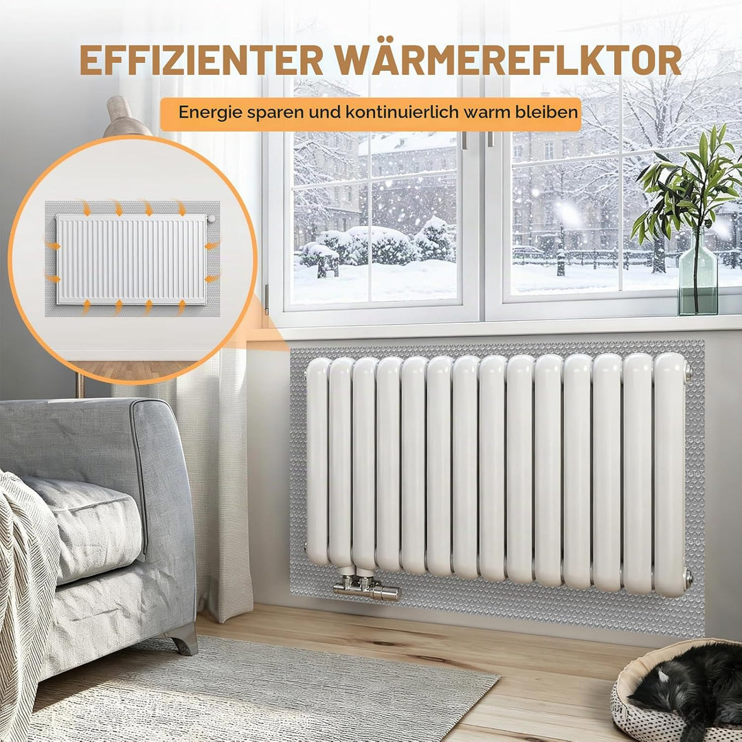 Isolierfolie Dämmfolie reflektierende Dämmfolie Aluminiumfolie Isolierfolie Fenster Wärmeschutz Luft