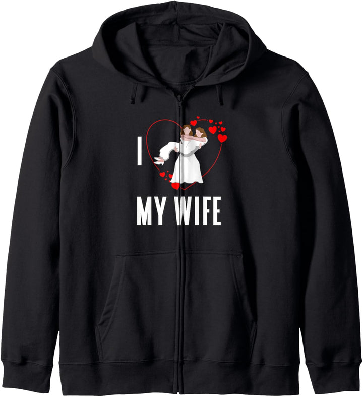 Lesben Liebe Ich Herz Meine Frau Zwei Bräute Valentinstag Kapuzenjacke