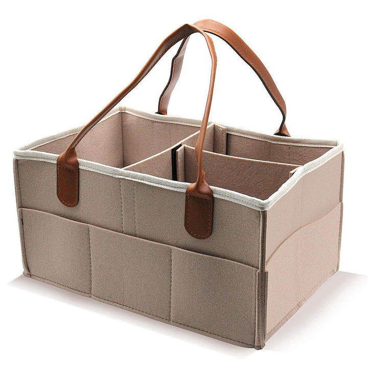 Baby Windel Caddy Organizer Korb tragbar Storage Bin gross Kindergarten Tasche mit Wechselbaren Fäch