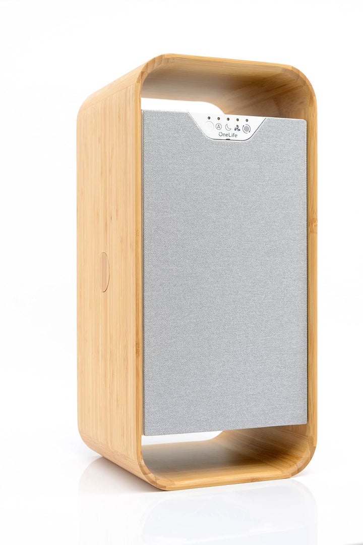 OneLife X Design-Luftreiniger | waschbarer Filter | keine Filterkosten | entfernt 99,99% Pollen, Sta