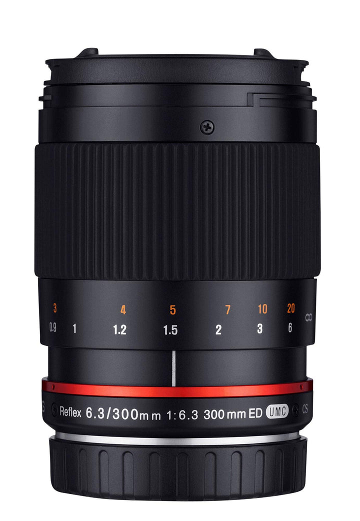 Samyang 881023 300mm F6.3 Objektiv für Anschluss Fuji X - schwarz schwarz Fuji X, schwarz Fuji X
