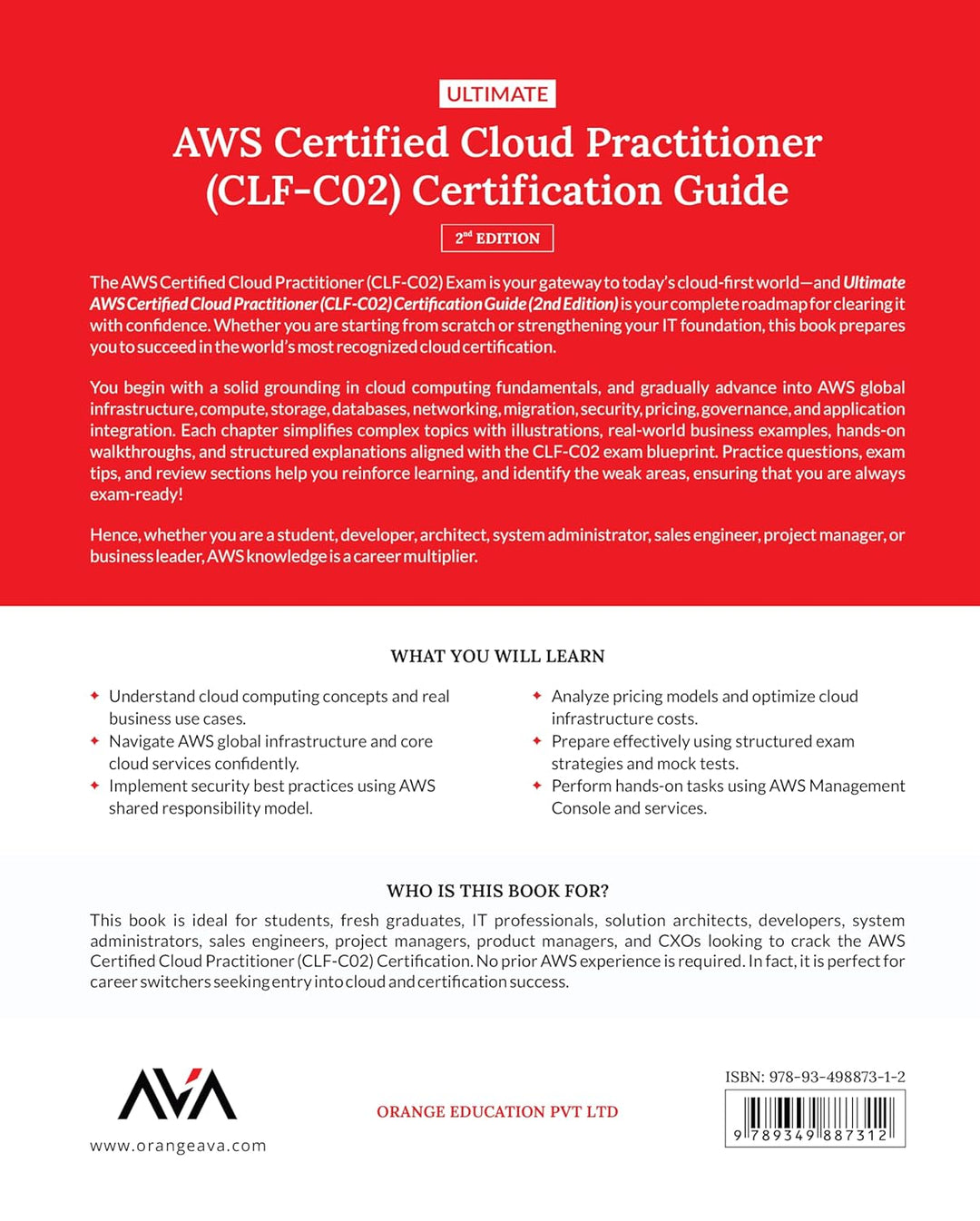 Ultimate AWS Certified Cloud Practitioner (CLF-C02) Certification Guide (2nd Edition): A Beginner’s