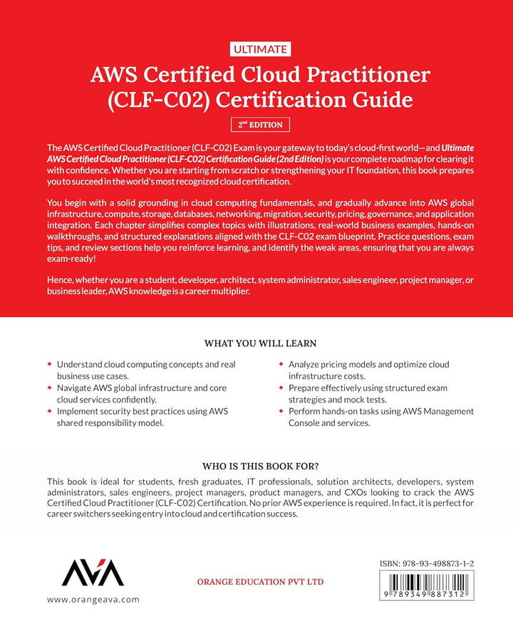 Ultimate AWS Certified Cloud Practitioner (CLF-C02) Certification Guide (2nd Edition): A Beginner’s