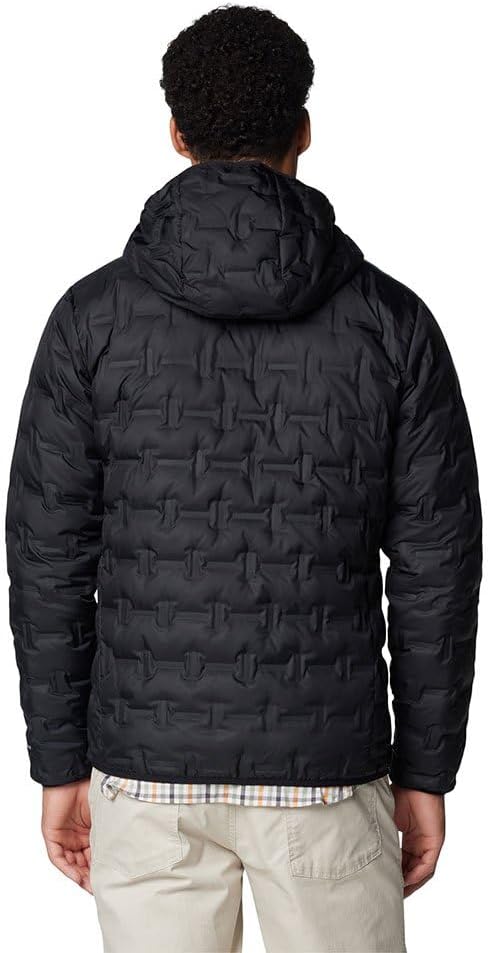 Columbia Herren Delta Ridge Down Hooded Jacket Daunenjacke Mit Kapuze (1er Pack) S Schwarz, S Schwar