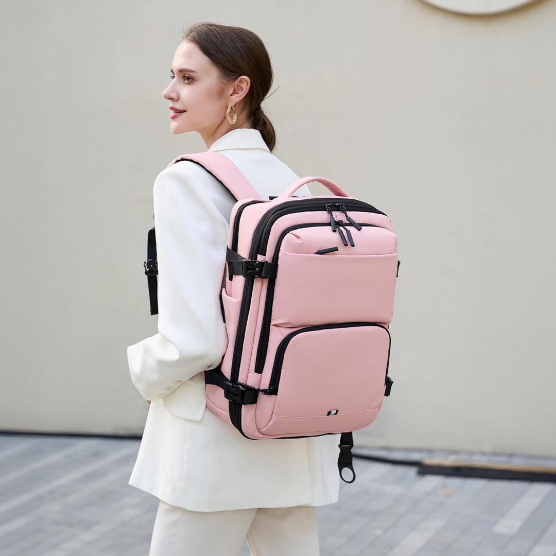 Handgepäck Rucksack, Wasserdichter Multifunktionaler Rucksack Handgepäck Flugzeug mit Laptopfach, Gr