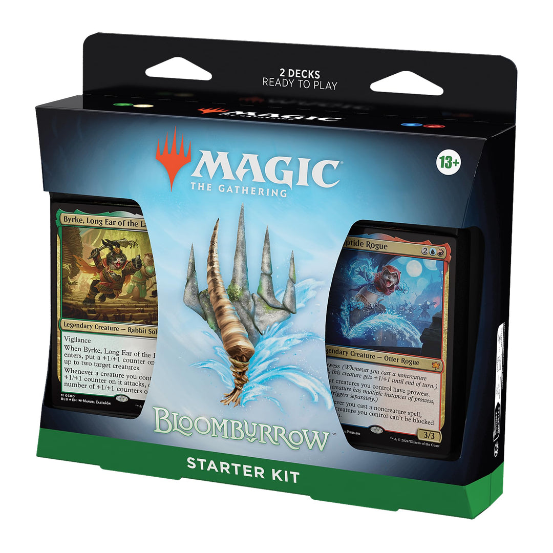 Magic: The Gathering Bloomburrow-Einsteigerpaket | Lerne Magic mit 2 Bloomburrow-Decks | Sammelkarte