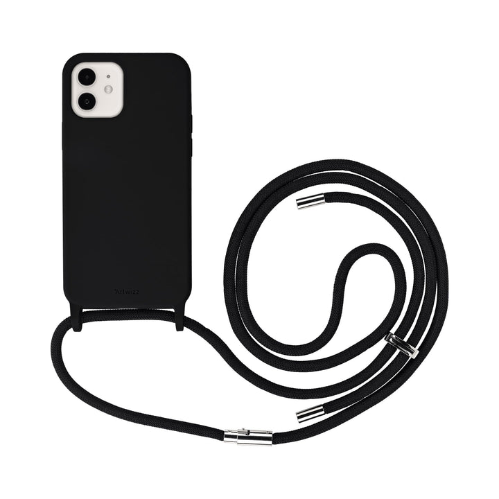 Artwizz HangOn Case kompatibel mit iPhone 12/12 PRO (6.1') - Elastische Schutzhülle aus Silikon als