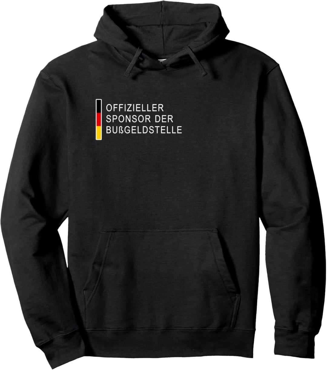 Offizieller Sponsor der Bussgeldstelle Pullover Hoodie