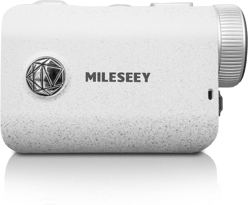 MiLESEEY Hochwertige Tasche Laser Entfernungsmesser Golf mit IP65 Wasserdicht,1000 Yards wiederaufla