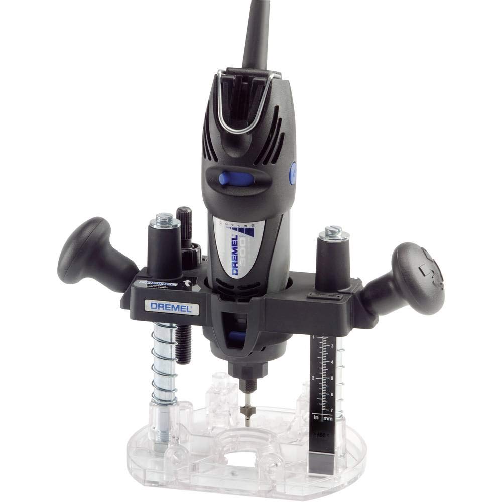 Dremel 335 Oberfräsen Aufsatz - Mini Bohrmaschine zum Fräsen