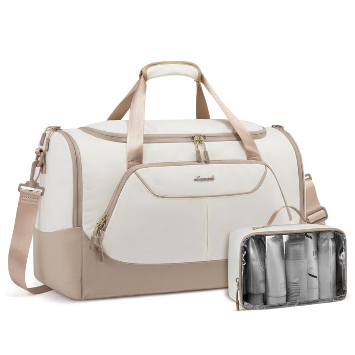 LOVEVOOK Sporttasche Damen 30L Reisetasche mit Schuhfach & Nassfach, Klein Gym Bag Schwimmtasche Sau