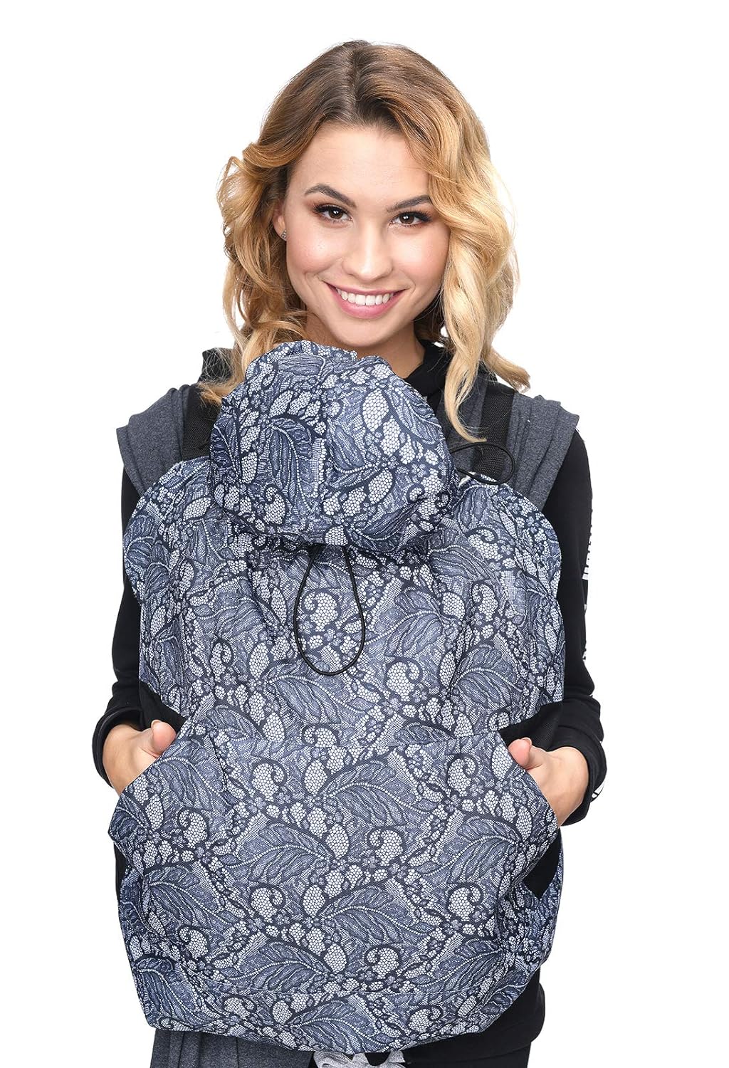 MijaCulture Tragecover, Universal Bezug für alle Babytragen und Tragetücher Baby Carrier Cape 4127 (