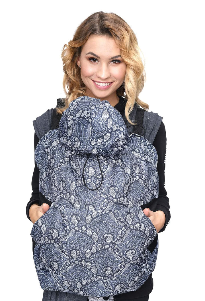 MijaCulture Tragecover, Universal Bezug für alle Babytragen und Tragetücher Baby Carrier Cape 4127 (