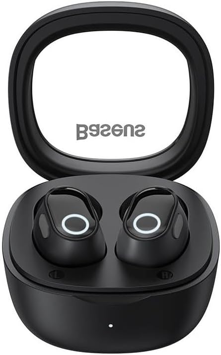 Bezdrátová sluchátka Baseus Bowie WM02 TWS, Bluetooth 5.0 (černá) OS