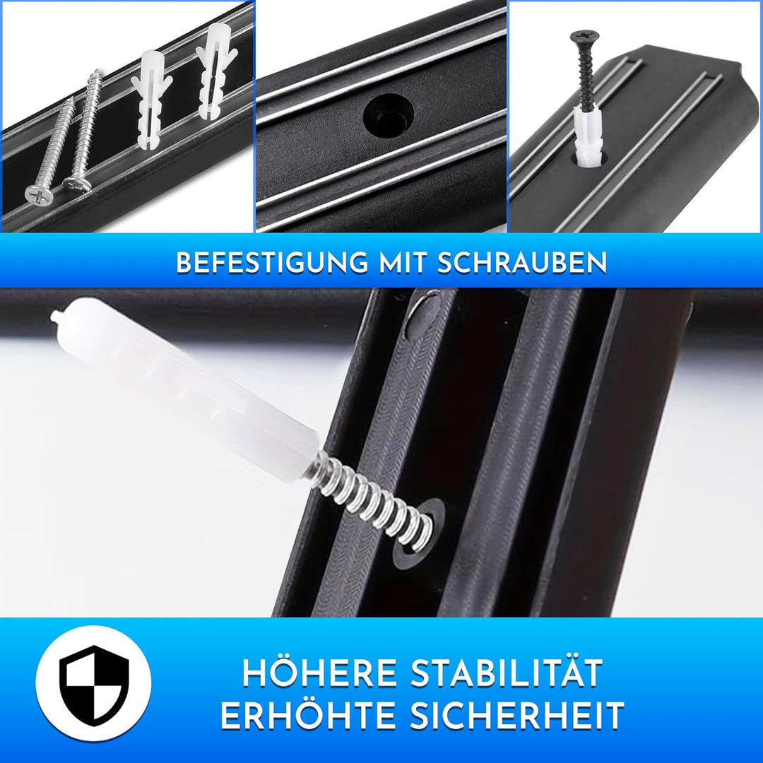 Magnetleiste werkzeug 4 Stück 33 cm x 5 cm magnet werkzeughalter