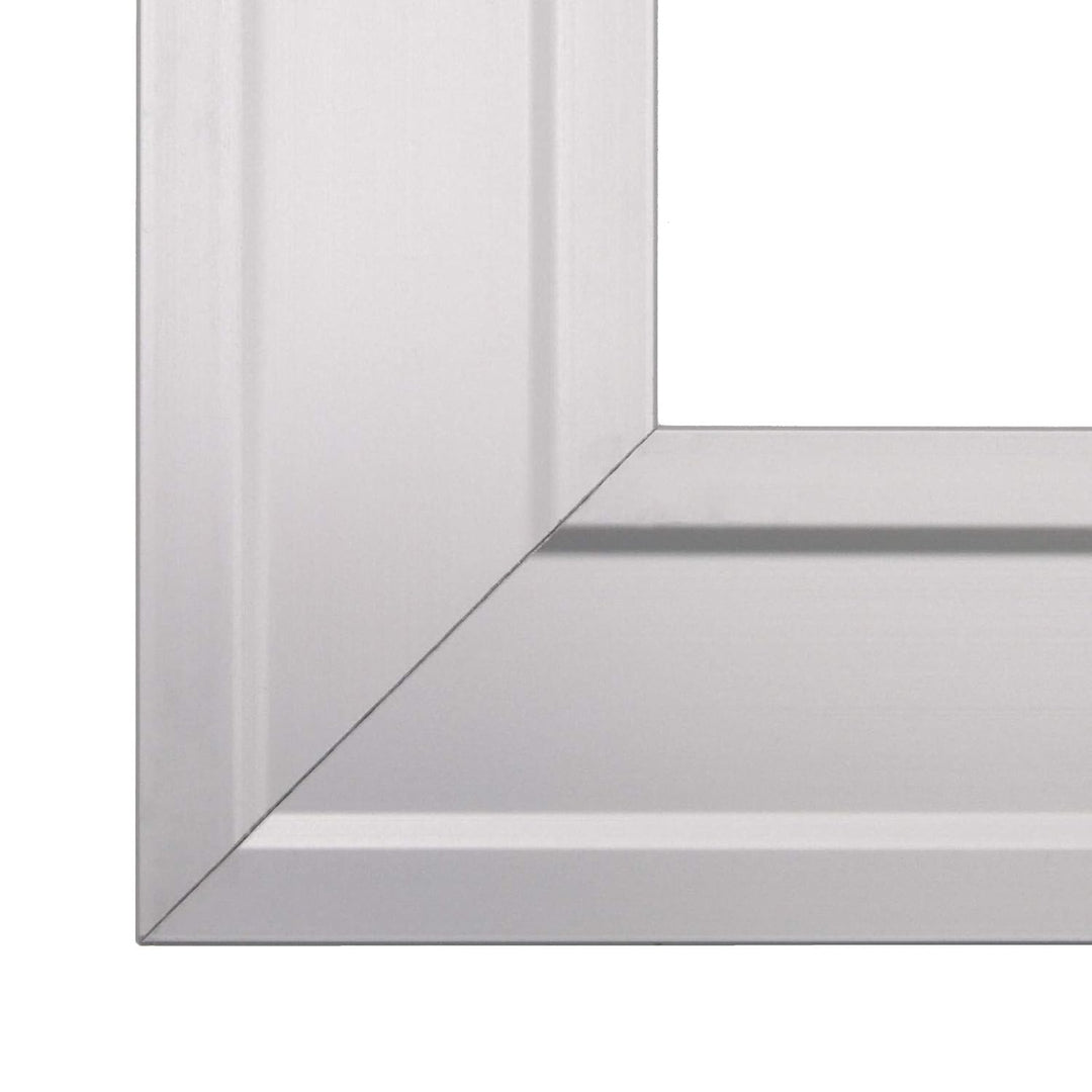 DEWEPRO® Aluminium 90° Bauwinkel 150x80cm extra stabil mit Strebe - Maurerwinkel - Messwinkel - Prof