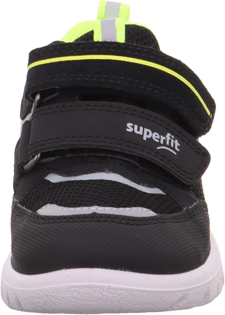 Superfit SPORT7 MINI Sneaker Gore-Tex 1-006200 Jungen 26 EU Schwarz Gelb 0010, 26 EU Schwarz Gelb 00