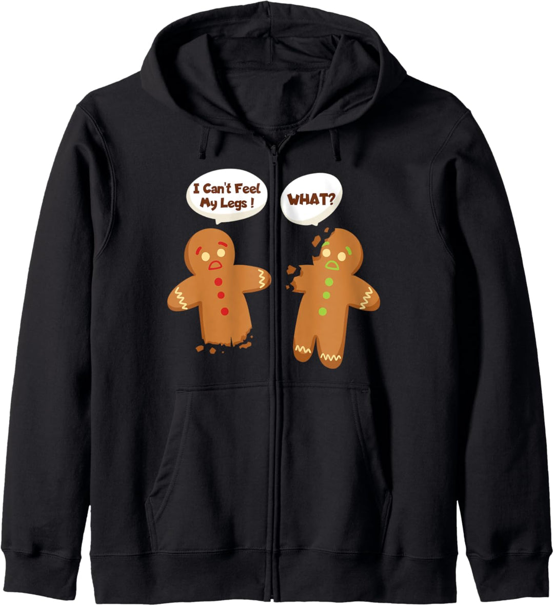 Funny Gingerbread Christmas Cookie Baking Holiday Costume Kapuzenjacke