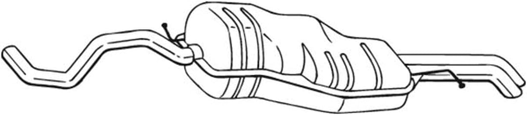 Bosal 282-131 Endschalldämpfer