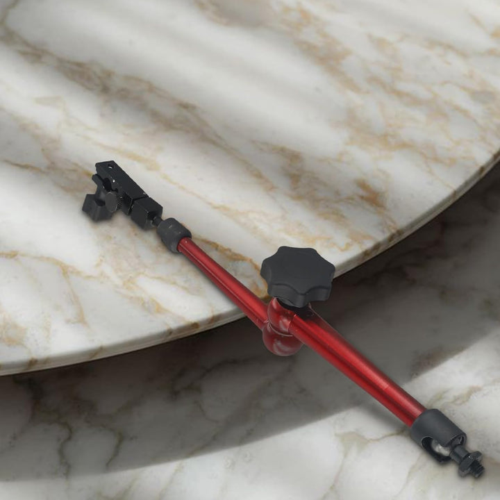 Magnetischer Sockelhalter, verstellbar, magnetisch, Metallsockel, Halterung für flexible Messuhren (