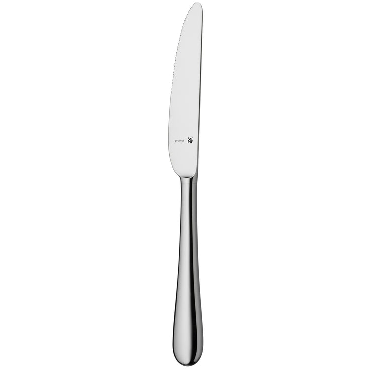 WMF Merit Menümesser 23,2 cm, Messer mit eingesetzter Klinge, Tafelmesser Cromargan protect Edelstah