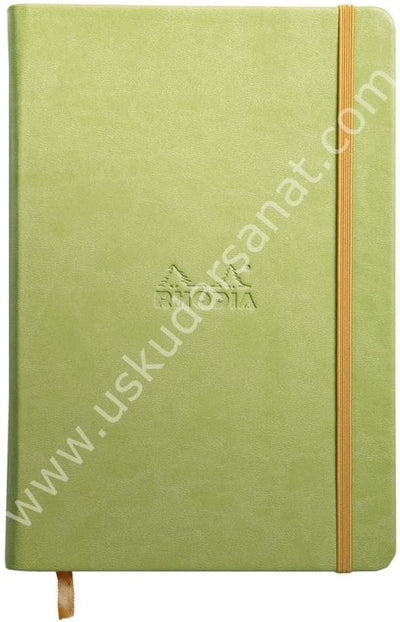 Rhodia 118746C Rhodiarama Book (DIN A5, 14,8 x 21 cm Notizbuch mit Gummizug, liniert, 96 Blatt) 1 St