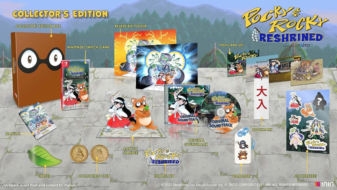 Pocky & Rocky Reshrined Collector’s Edition - [Nintendo Switch], Nintendo Switch