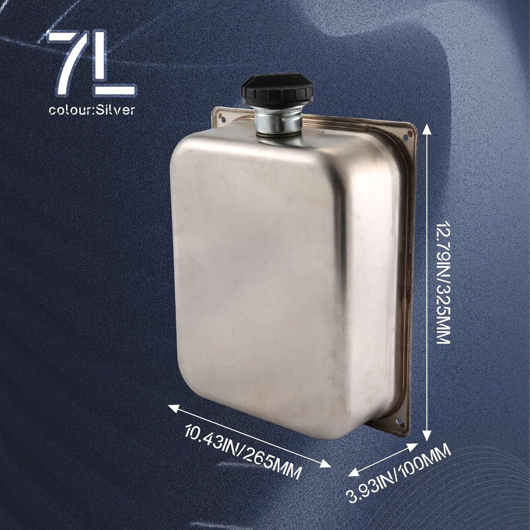 Dasing 7L Rostfreier Benzin Treibstoff Tank Passt für Heizung Universal