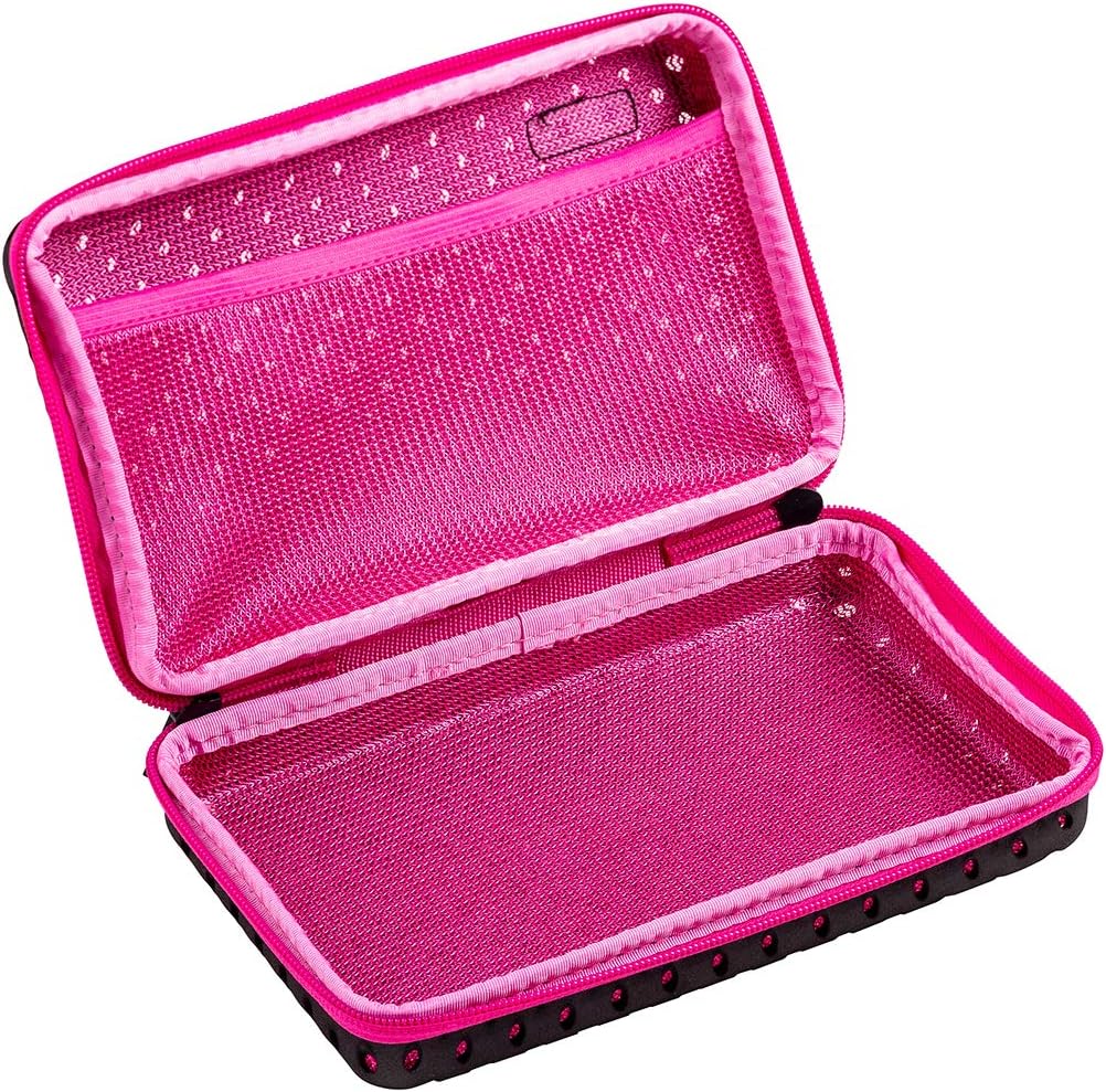 Sequenz Synthesizer Case - Softcase für KORG volca Serie - Schwarz/Pink - Unisex - Reissverschluss