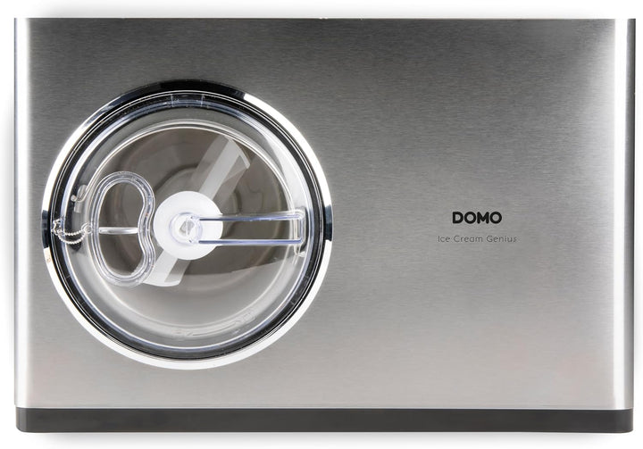 DOMO DO9252I Eismaschine & Joghurtbereiter - Ice cream Genius - Gelato, Sorbet, Joghurt und Frozen Y