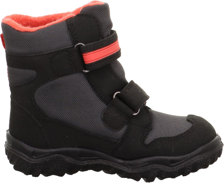 Superfit HUSKY1 Stiefel Gore-Tex 1-000045 Mädchen 26 EU Schwarz Rot 0020, 26 EU Schwarz Rot 0020