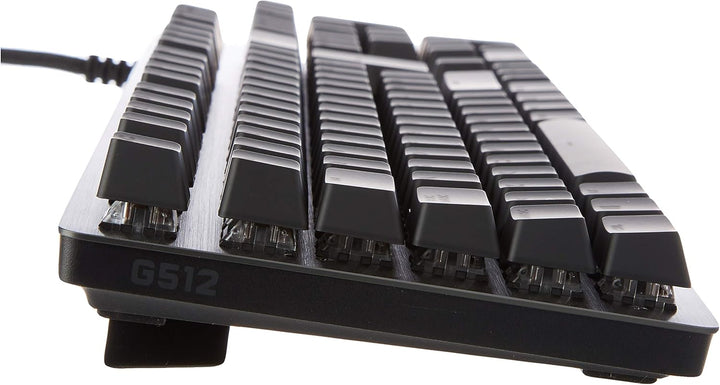 Logitech G512 mechanische Gaming-Tastatur, GX-Brown Taktile Switches, LIGHTSYNC RGB-Beleuchtung, USB