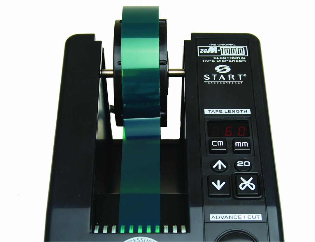 START International ZCM1000-2EU (M1000) Elektrischer Selbstklebebandspender, max. Bandbreite 51 mm,