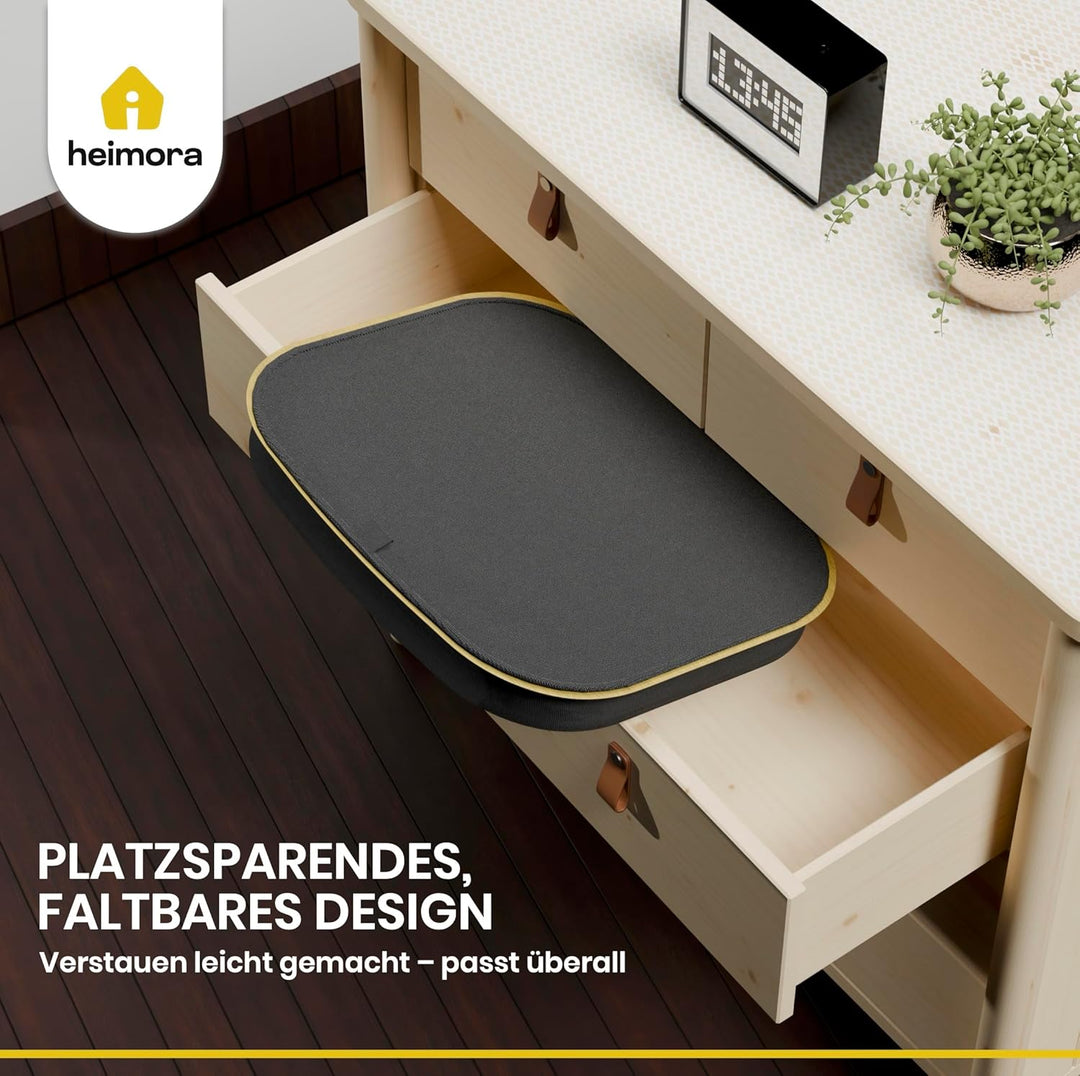 Gelber Sack Ständer 100L mit Deckel & Waschbarem XXL-Innenbeutel – Premium Müllsackhalter für Küche