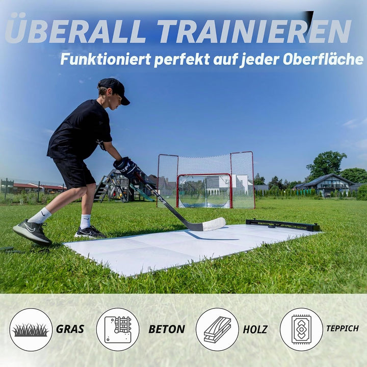 Better Hockey Extreme Dryland Flooring Tiles 10-Pack - Grösse 2 m² Hockey Fliesen