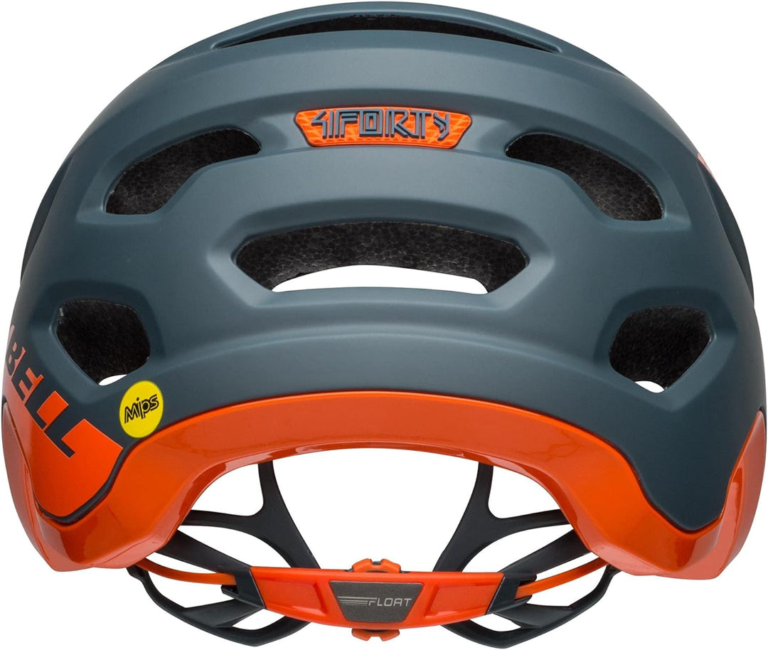 BELL 4forty MIPS Helm L Virago Mat/Gls Slate/Orange, L Virago Mat/Gls Slate/Orange