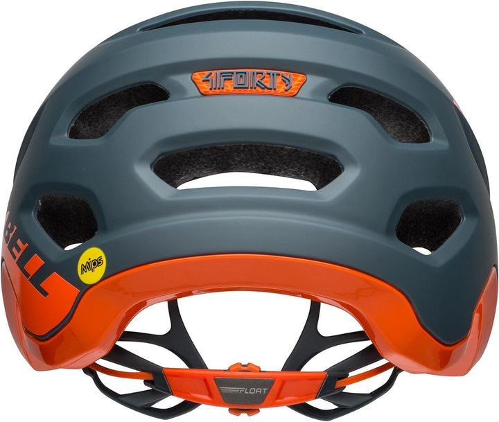 BELL 4forty MIPS Helm L Virago Mat/Gls Slate/Orange, L Virago Mat/Gls Slate/Orange