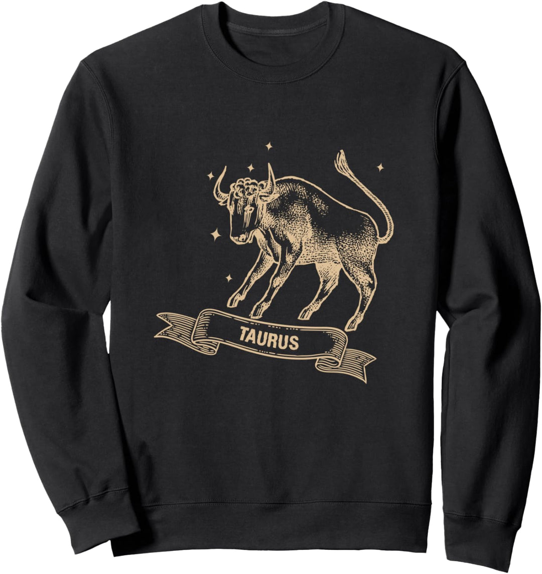 Stier Konstellation Sternzeichen-Geschenk Männer Frauen Kind Sweatshirt