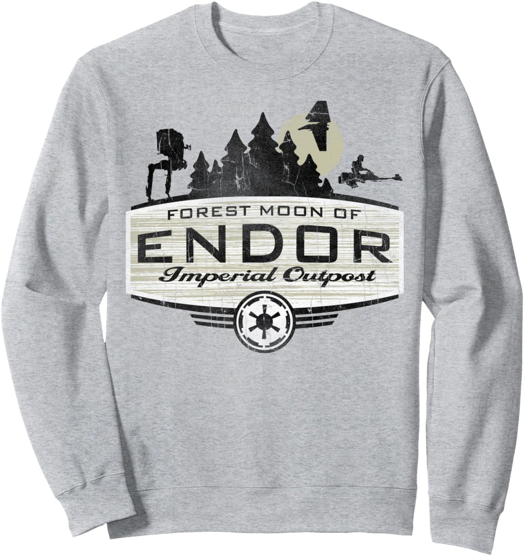 Star Wars Forest Moon Of Endor Poster Sweatshirt