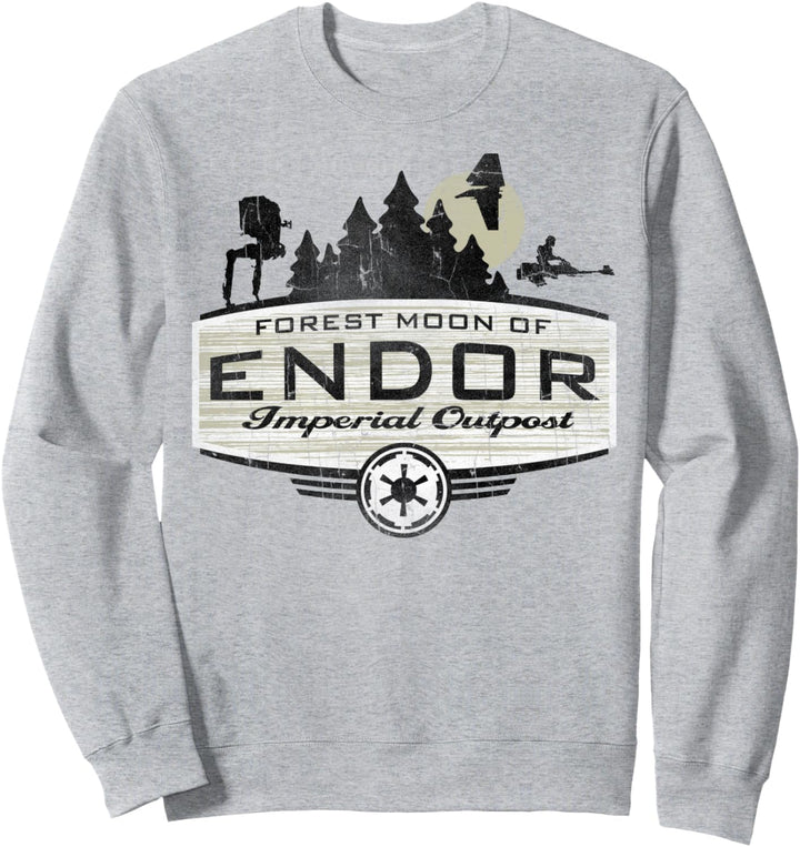 Star Wars Forest Moon Of Endor Poster Sweatshirt