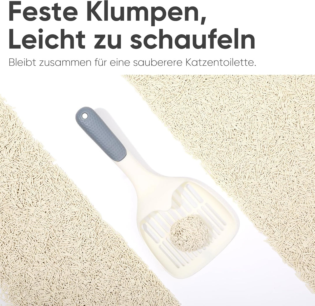 FUKUMARU Tofu Katzenstreu 5.4kg, Klumpstreu für Katzen, Gemischtes Maispellets, Staubfrei und Leicht