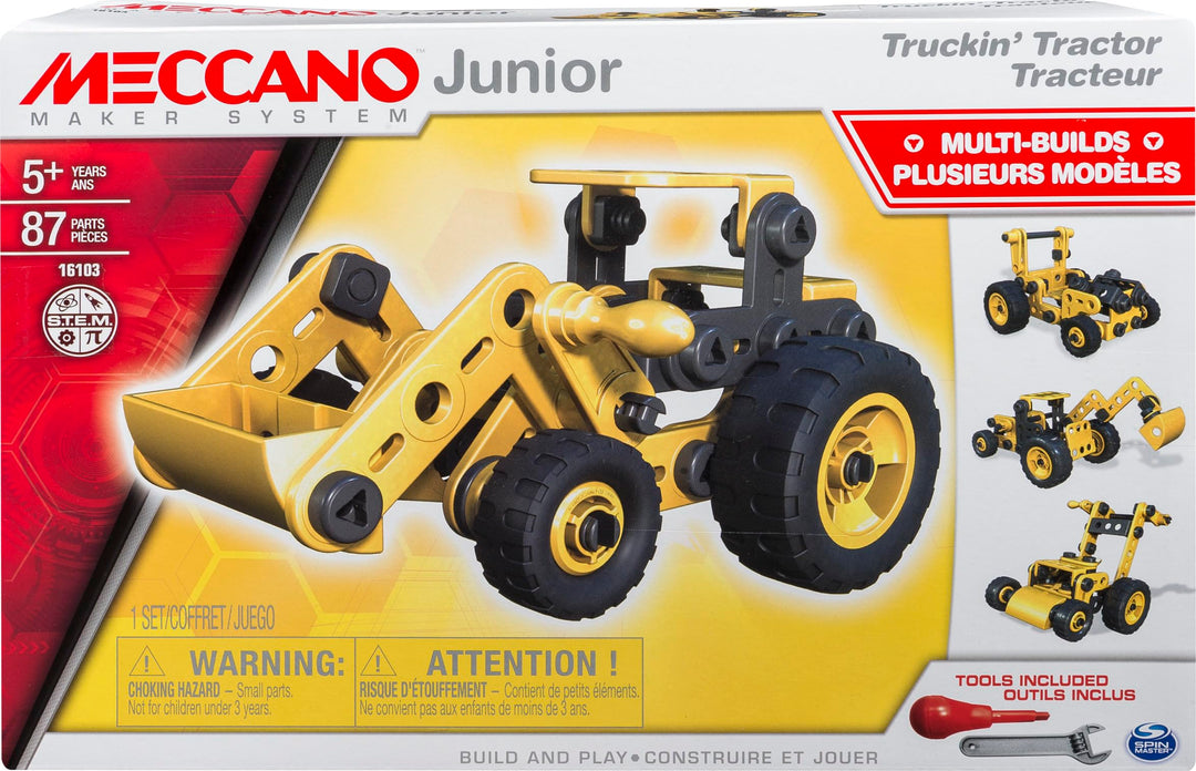 Meccano Junior 6027019 Spin Master - Meccano Junior - verschiedene Modelle Nd, Nd