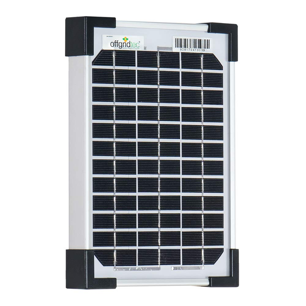 Offgridtec 5W Mono 12V Solarpanel, 5W
