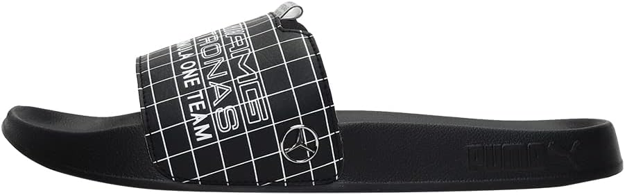 PUMA Unisex Mapf1 Leadcat 2.0 Sandal 43 EU Puma Black Puma Black, 43 EU Puma Black Puma Black