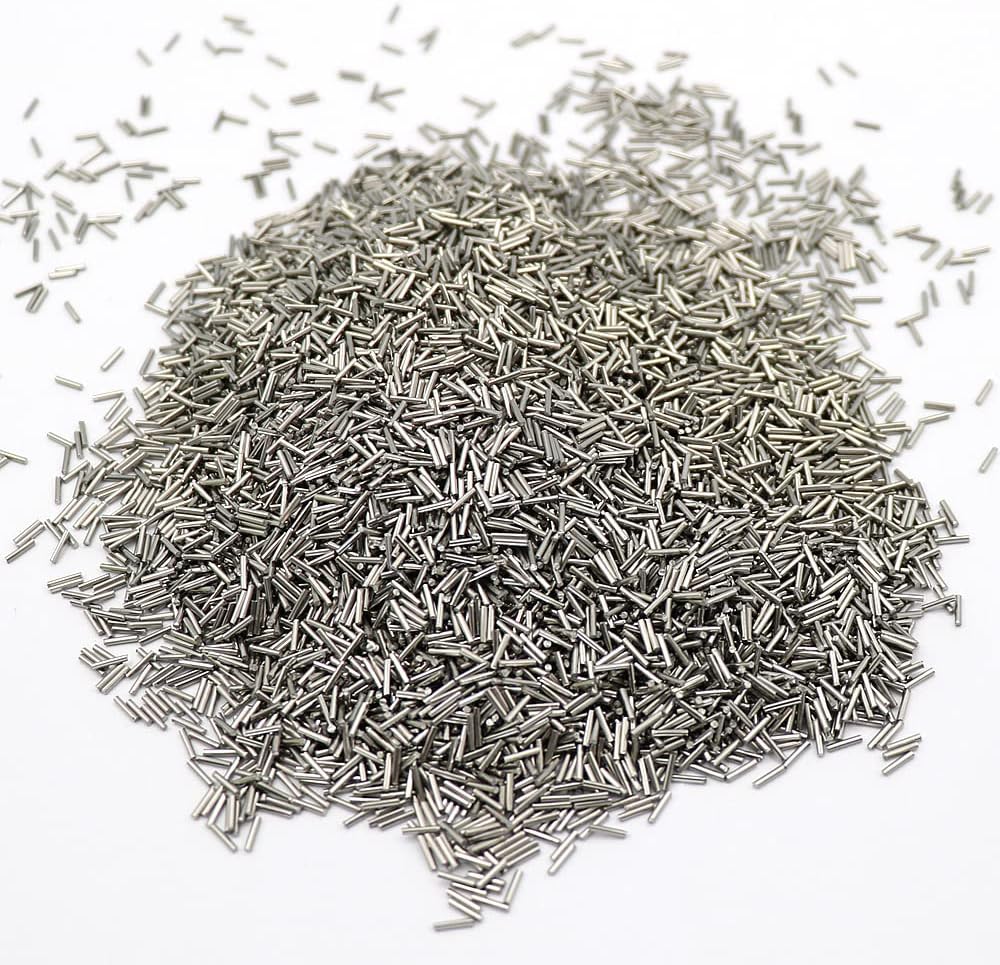Magnetische Polierstifte aus Edelstahl, 1000 g, für Schmuck, Poliernadeln, Reinigung, Gravurwerkzeug