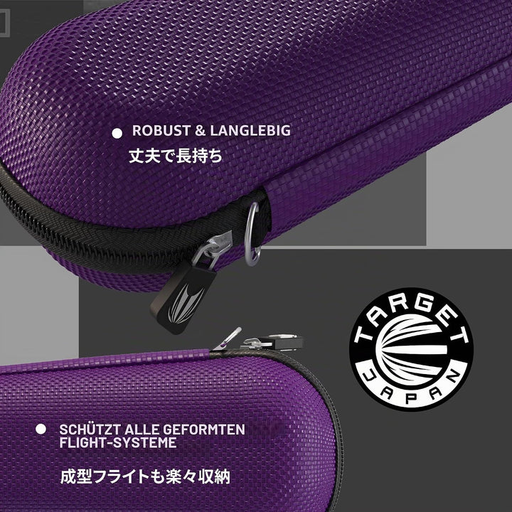 Target Japan Takoma Shell Wallet, Lila | Dart-Tasche, Dart-Aufbewahrungsbehälter, hält 3 vollständig